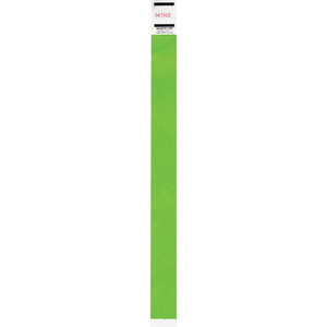 Advantus Neon Tyvek Wristbands - Neon Green - Tyvek Product Image 