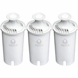 Brita Replacement Water Filter for Pitchers - Dispenser - Pitcher - 40 gal Filter Life (Water Capacity)2 Month Filter Life (Duration) - 3/Pack - 8 / Carton Product Image 