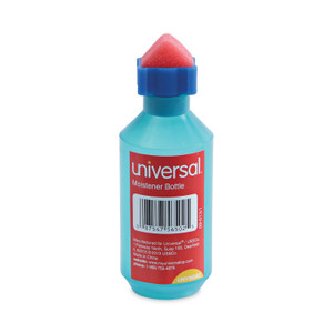 Universal Squeeze Bottle Moistener, 2 oz, Blue (UNV56502) View Product Image