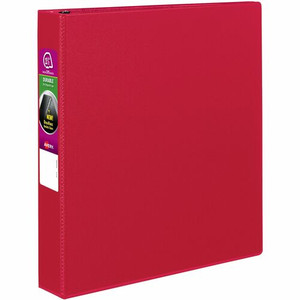 Avery Durable Binder - 1 1/2" Binder Capacity - Letter - 8 1/2" x 11" Sheet Size - 375 Sheet Capacity - 3 Ring(s) - (AVE27202) Product Image 