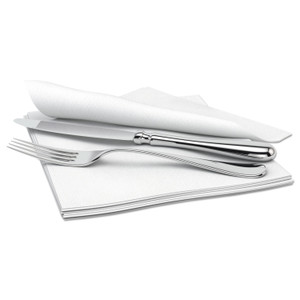 Cascades PRO Signature Airlaid Dinner Napkins/Guest Hand Towels, 1-Ply, 15 x 16.5, 1,000/Carton (CSDN695) View Product Image