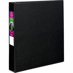 Avery Durable Binder - DuraHinge - 1 1/2" Binder Capacity - Letter - 8 1/2" x 11" Sheet Size - 375 Sheet Capacity - (AVE27350) Product Image 