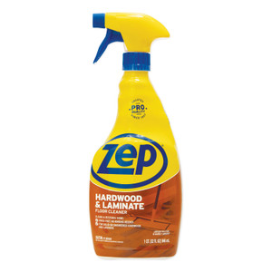 Zep Commercial Hardwood and Laminate Cleaner, 32 oz Spray Bottle (ZPEZUHLF32EA) View Product Image