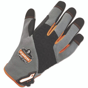 ergodyne ProFlex 710 Heavy-Duty Utility Gloves, Gray, Large, 1 Pair View Product Image