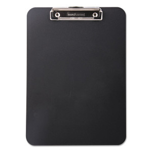 Mobile OPS Unbreakable Recycled Clipboard, 0.5" Clip Capacity, Holds 8.5 x 11 Sheets, Black (BAU61624) View Product Image