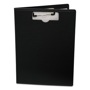 Mobile OPS Portfolio Clipboard with Low-Profile Clip, Portrait Orientation, 0.5" Clip Capacity, Holds 8.5 x 11 Sheets, Black (BAU61634) View Product Image