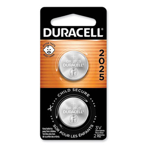 Duracell Lithium Coin Batteries, 2025, 2/Pack (DURDL2025B2PK) View Product Image