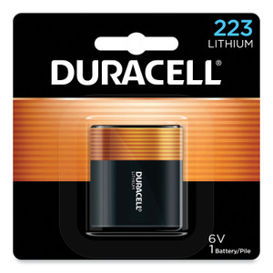 Duracell Specialty High-Power Lithium Battery, 223, 6 V (DURDL223ABPK) View Product Image