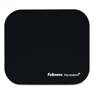 Fellowes Microban Mouse Pad - 8" Height x 9" Width x 0.13" Depth - (FEL5933901) Product Image 