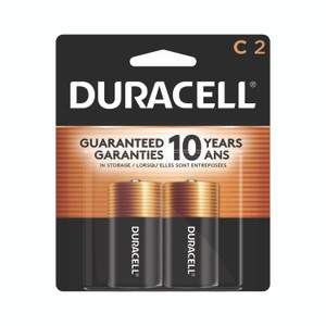 Duracell CopperTop Alkaline C Batteries, 2/Pack View Product Image