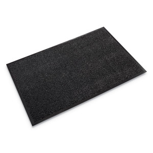 Crown Dust-Star Microfiber Wiper Mat, 48 x 72, Charcoal View Product Image