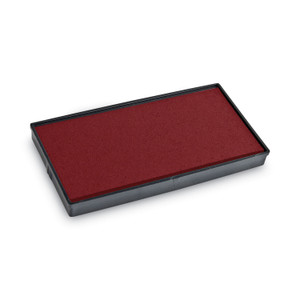 COSCO 2000PLUS Replacement Ink Pad for 2000PLUS 1SI40PGL and 1SI40P, 2.38" x 0.25", Red (COS065473) View Product Image