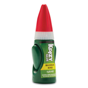 Krazy Glue Maximum Bond Krazy Glue EZ Squeeze Gel, 0.14 oz, Dries Clear (EPIKG49048MR) View Product Image