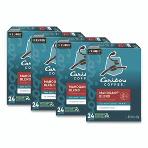 Caribou Coffee Mahogany Coffee K-Cups, 96/Carton View Product Image