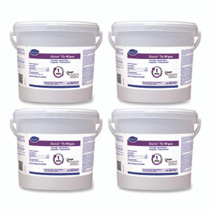 Diversey Oxivir TB Disinfectant Wipes, 11 x 12, White, 160/Bucket, 4 Buckets/Carton View Product Image