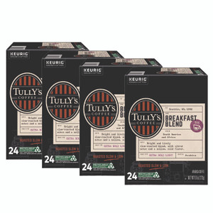 Tully's Coffee Breakfast Blend Coffee K-Cups, 96/Carton GMT192719CT View Product Image