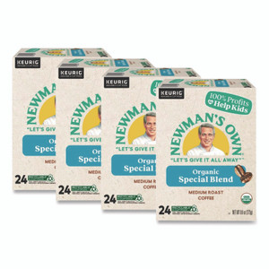 Newman's Own Organics Special Blend Coffee K-Cups, 96/Carton View Product Image