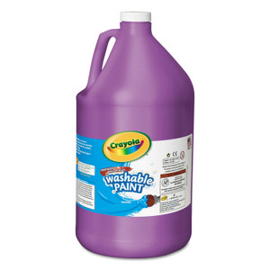 Crayola Washable Paint, Violet, 1 gal Bottle CYO542128040 (CYO542128040) View Product Image