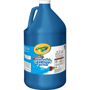 Crayola Washable Paint - 1 Color(s) - Blue - 1 gal - Washable Product Image 