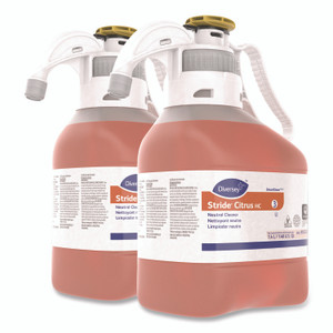 Diversey Stride Neutral Cleaner, Citrus Scent, 1.4 mL, 2 Bottles/Carton View Product Image