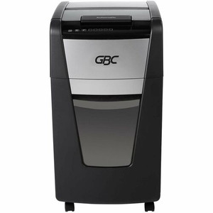 GBC AutoFeed+ Small Office Shredder, 230X, Super Cross-Cut, 230 Sheets - Continuous Shredder - Super Cross Cut - 10 Per Pass - for shredding Credit Card, Paper Clip, Staples, Paper - P-4 Product Image 
