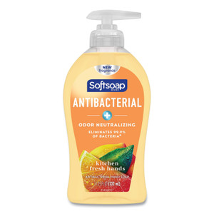 Softsoap Antibacterial Hand Soap, Citrus, 11.25 oz Pump Bottle, 6/Carton (CPC45096) View Product Image