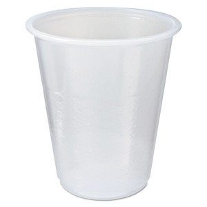 Fabri-Kal RK Crisscross Cold Drink Cups, 3 oz, Clear, 100 Bag, 25 Bags/Carton (FABRK3) View Product Image