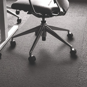 Floortex Cleartex Ultimat XXL Polycarb Square Office Mat for Carpets, 60" w x 79" l, Clear View Product Image