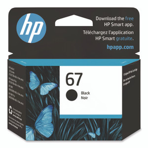 HP 67, (3YM56AN) Black Original Ink Cartridge Product Image