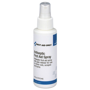 First Aid Only Refill for SmartCompliance General Business Cabinet, Antiseptic Spray, 4 oz View Product Image