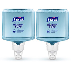 PURELL ES8 CRT HEALTHY SOAP&trade High Performance Foam - 1.27 quart - Dirt Remover, Kill Germs, Soil Remover - Skin, Hand - Clear - Recycled Product Image 