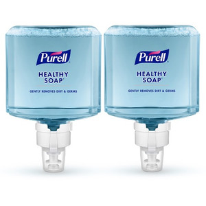 PURELL ES8 HEALTHY SOAP&trade Fresh Scent Foam - Fresh Scent - 1.27 quart - Dirt Remover, Kill Germs - Hand, Skin - Moisturizing Product Image 