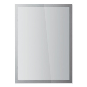 Durable DURAFRAME SUN Sign Holder, 11 x 17, Silver Frame, 2/Pack View Product Image
