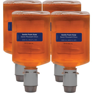 Pacific Blue Ultra Gentle Foam Hand Soap Manual Dispenser Refills - Pacific Citrus Scent - 1.27 quart - Squeeze Bottle Dispenser - Dirt Remover, Bacteria Remover - Skin Product Image 