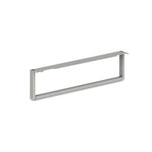 HON Voi O-Leg Support for Low Credenza, 2 x 29.75 x 7, Platinum Metallic (HONVSL30ST) View Product Image