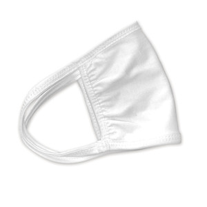 GN1 Cotton Face Mask with Antimicrobial Finish, White, 10/Pack View Product Image