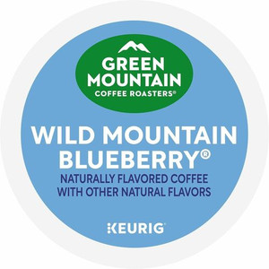 Green Mountain Coffee Roasters K-Cup Wild Mountain Blueberry Coffee - Compatible with Keurig Brewer - K-Cup - Mountain Blueberry - 24/Box Product Image 