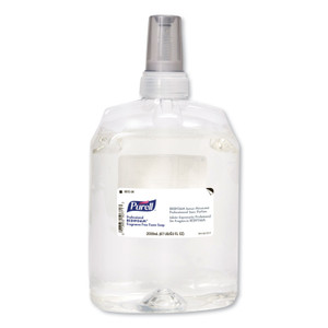 PURELL CXR Refill REDIFOAM FF Foam Soap - 2.11 quart - Hand - Antibacterial - Clear - Non-clog, Quick Rinse, Refillable, Preservative-free, Paraben-free, Phthalate-free, Fragrance-free, Dye-free, Bio-based Product Image 