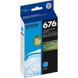 Epson DURABrite Ultra 676 Original Inkjet Ink Cartridge - Cyan - 1 Each Product Image 