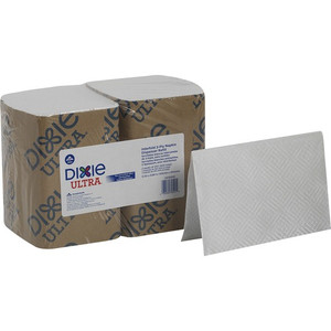 Dixie 2ply Napkin Dispenser Refill - 2 Ply - Interfolded - 6.50" Width x 9" Length - White - 250/Sleeve Product Image 