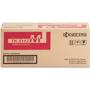 Kyocera TK-5142M Original Laser Toner Cartridge - Magenta - 1 Each Product Image 