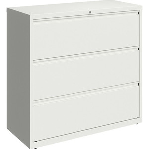 Lorell Fortress Series Lateral File - 42" Width x 18.6" Depth x 40.3" Height - 3 x Drawer(s) for File - (LLR00034) Product Image 