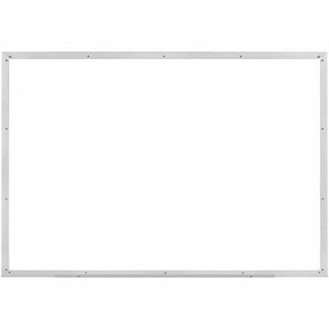 Lorell Dry-erase Board - 36" (3 ft) Width x 24" (2 ft) Height - White Styrene Surface - White Aluminum Frame - Rectangle Product Image 