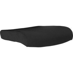 Lorell Removable Mesh Seat Cover - 19" Length x 19" Width - Polyester Mesh - Black Product Image 
