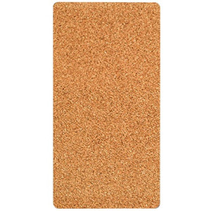 Lorell DIY Frameless Corkboard - 36" Board Height x 18" Board Width - Brown Cork Surface - Frameless - Aluminum Frame Product Image 
