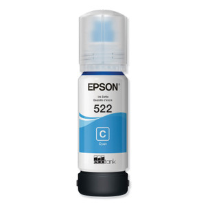 Epson T522220-S (T522) Ultra High-Capacity Ink, Cyan View Product Image