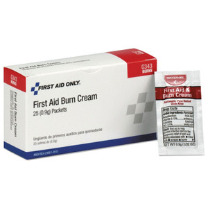 First Aid Only 24 Unit ANSI Class A+ Refill, Burn Cream, 25/Box (FAOG343) View Product Image