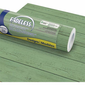 Fadeless Designs Paper Roll - Art Project, Craft Project, Classroom, Display, Table Skirting, Decoration, Bulletin Board - 48" Width x 50" Length - Green Product Image 