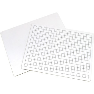 Pacon Dry-Erase Lapboard - 12" (1 ft) Width x 9" (0.8 ft) Height - White Melamine Surface - (PACP900925) Product Image 