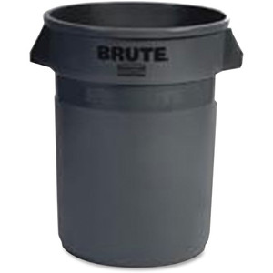 Rubbermaid Commercial Vented Brute 32-gallon Container - 32 gal Capacity - Round - (RCP1867531CT) Product Image 